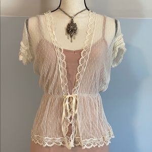 Italian Designer Lace Jacket